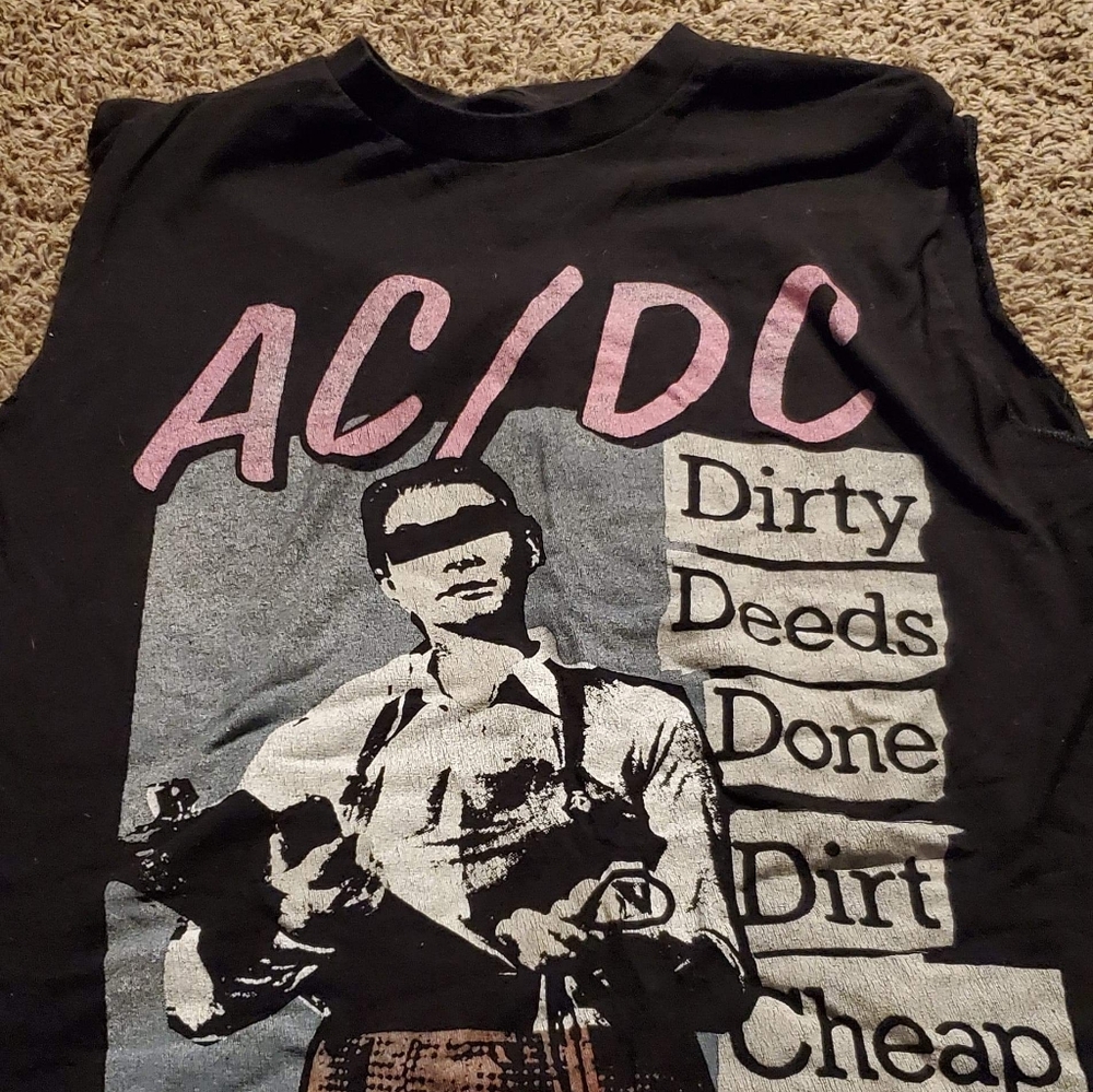 ACDC Dirty Deeds Tshirt